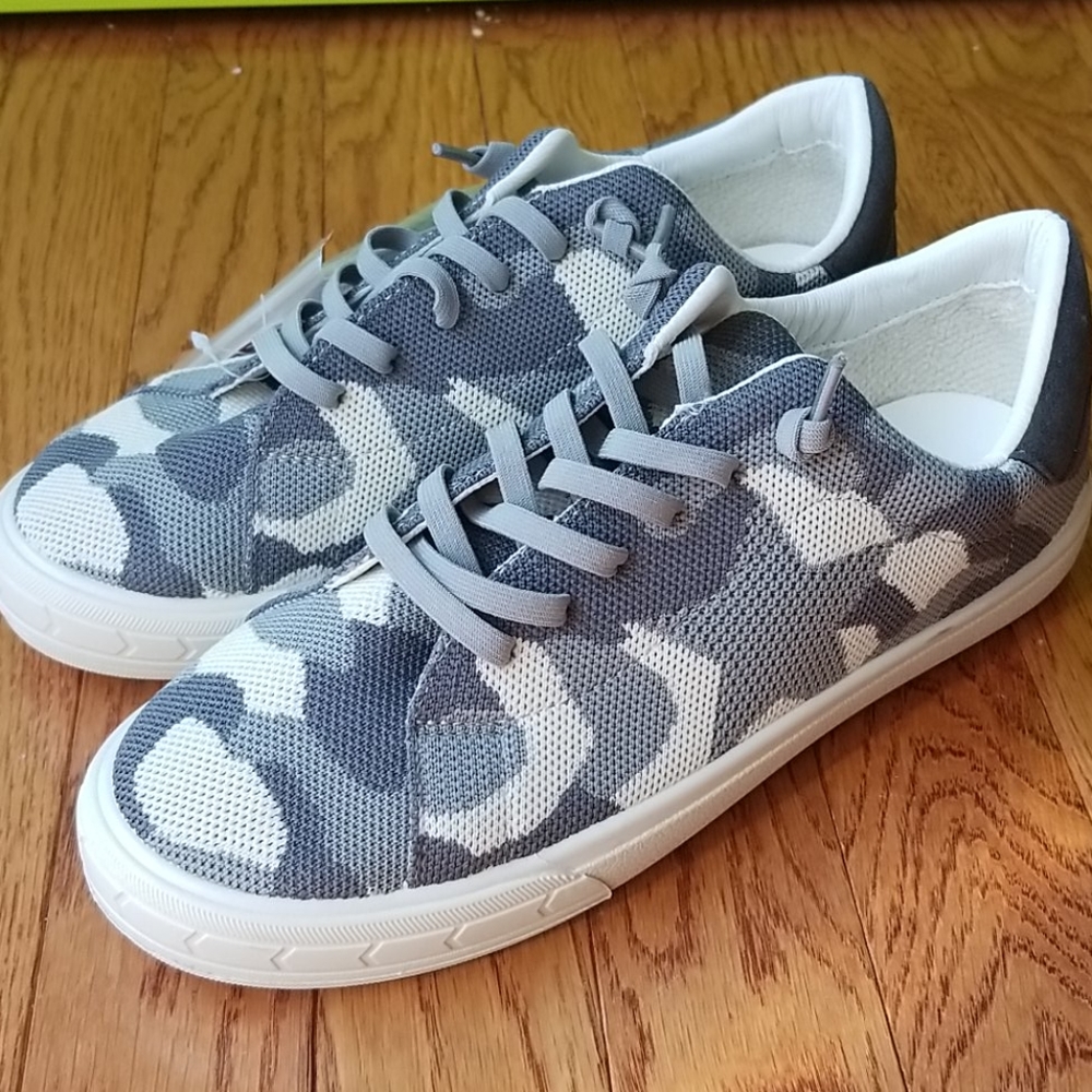VINTAGE HAVANA camo knit sneakers